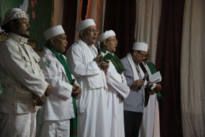 Maulid Nabi di masjid Al-Mahdi Bekasi