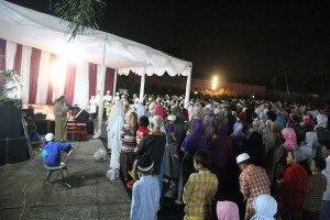Maulid Nabi di masjid Al-Mahdi Bekasi bersama Haddad Alwi