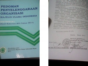 Pedoman organisasi MUI