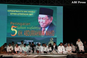 Tamu Peringatan Haul Gus Dur