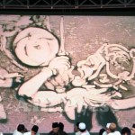 ABI Press_Lukisan pasir di Haul Gus Dur