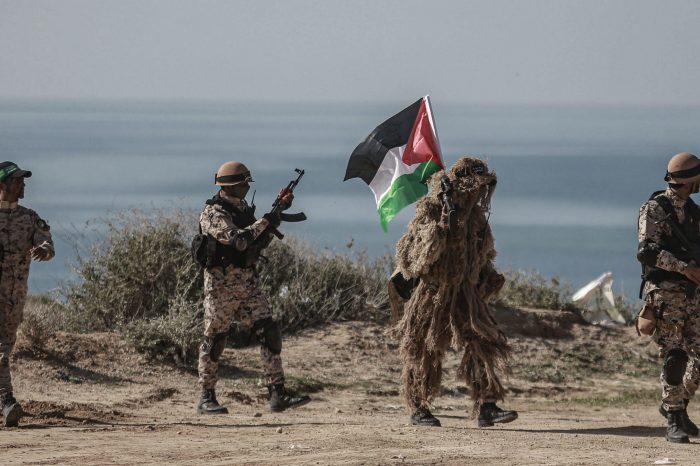 Kelompok Pejuang Palestina Gelar Latihan Bersama untuk Pertama Kali 