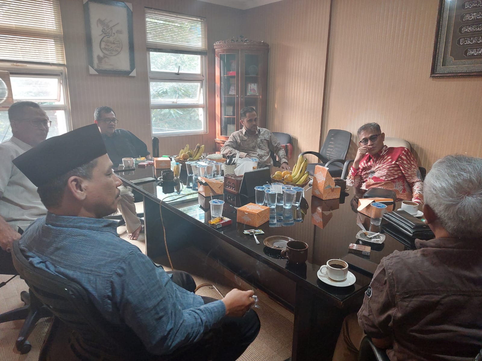 Sambut Budiman Sudjatmiko di DPP ABI, Ketum: Kami Siap Sumbang Tafsir Pancasila