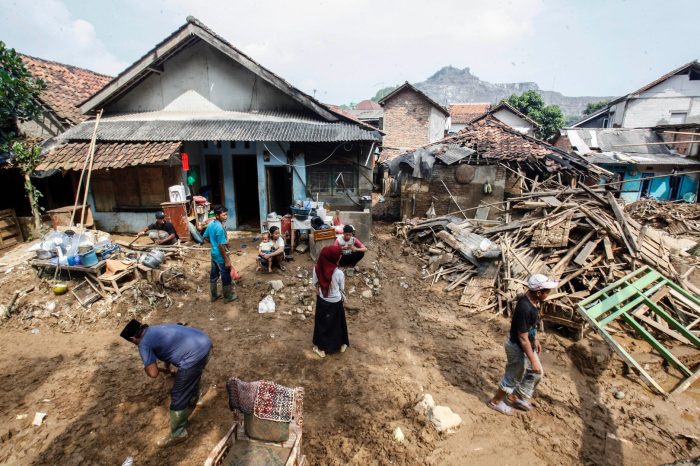 Masuki Awal Tahun, Indonesia Diterjang 81 Bencana