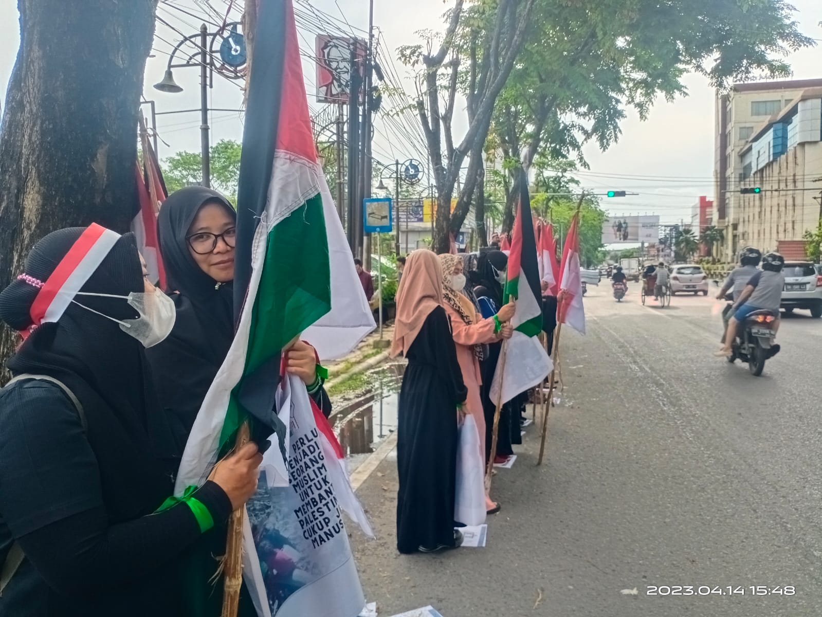 Bela Palestina, Masyarakat Kalsel Peringati Hari al-Quds