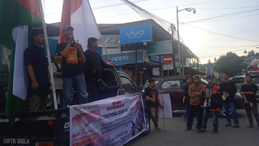 Hari al-Quds di Sulbar, Serukan Tolak Normalisasi dengan Penjajah “Israel”