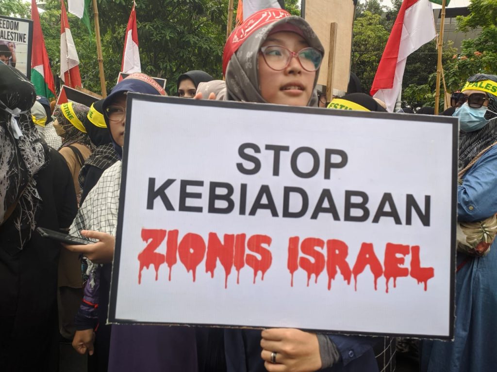 Peringati Hari al-Quds, Ribuan Massa Aksi Semarang Pekikan "Mampus Israel”!