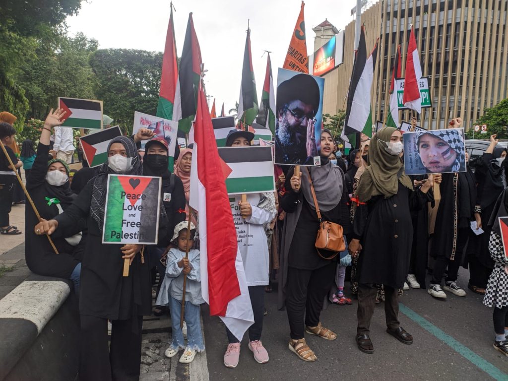 Peringati Hari al-Quds, Ribuan Massa Aksi Semarang Pekikan "Mampus Israel”!