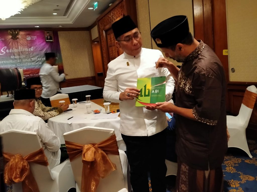 Hadir di IIDC, ABI Jatim: Agar Agama Bisa Beri Solusi, Perlu Dibuat Forum