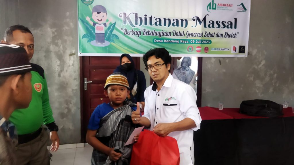 Pemdes dan Warga Bendang Raya Sambut Baik Khitanan Massal Gratis ABI Kukar