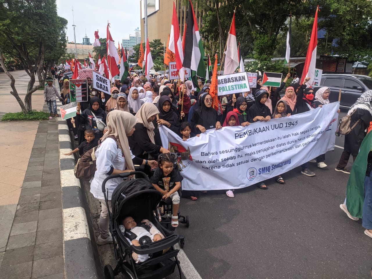 Ribuan Warga Jateng Peringati Yaumul Quds Internasional
