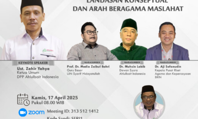 ABI Gelar Diskusi Tematik “Beragama Maslahat”: Arah Baru Pemikiran Keagamaan