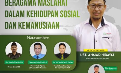 DPP ABI Gelar Diskusi Tematik Seri II: “Beragama Maslahat” dalam Konteks Sosial dan Kemanusiaan
