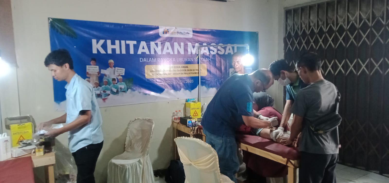 ABI Kota Bekasi Gelar Sunatan Massal Gratis untuk Warga