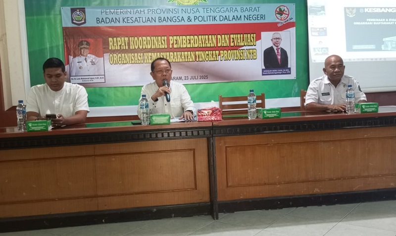 DPW ABI NTB Hadiri Rapat Koordinasi Pemberdayaan dan Evaluasi Ormas