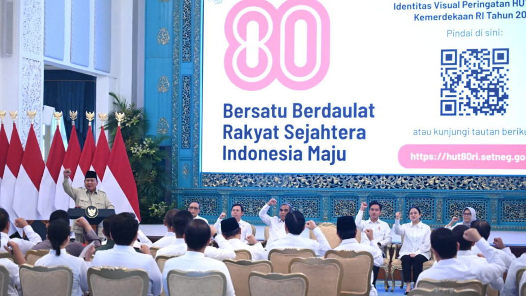 Pemerintah Luncurkan Tema dan Logo Resmi HUT ke-80 Kemerdekaan RI
