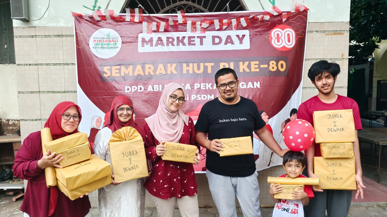 DPD ABI Pekalongan Gelar Market Day Memeriahkan HUT ke-80 RI