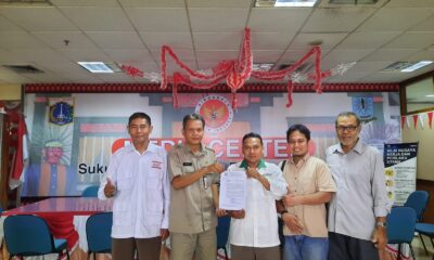 DPD ABI Jakarta Timur Resmi Terima Surat Keterangan Lapor (SKL) dari Kesbangpol