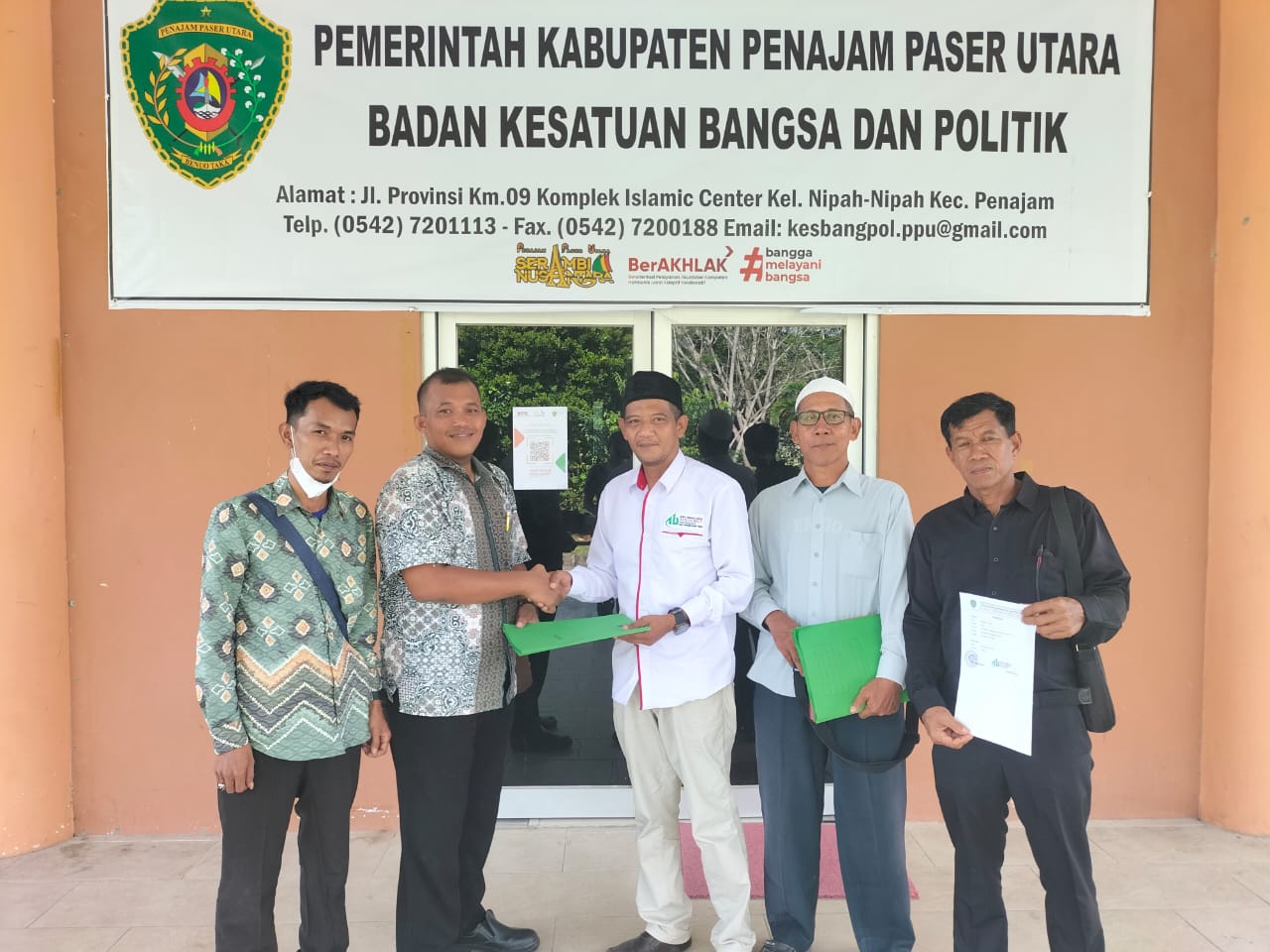 DPD Ahlulbait Indonesia Penajam Paser Utara Ajukan Pendaftaran Ormas ke Kesbangpol