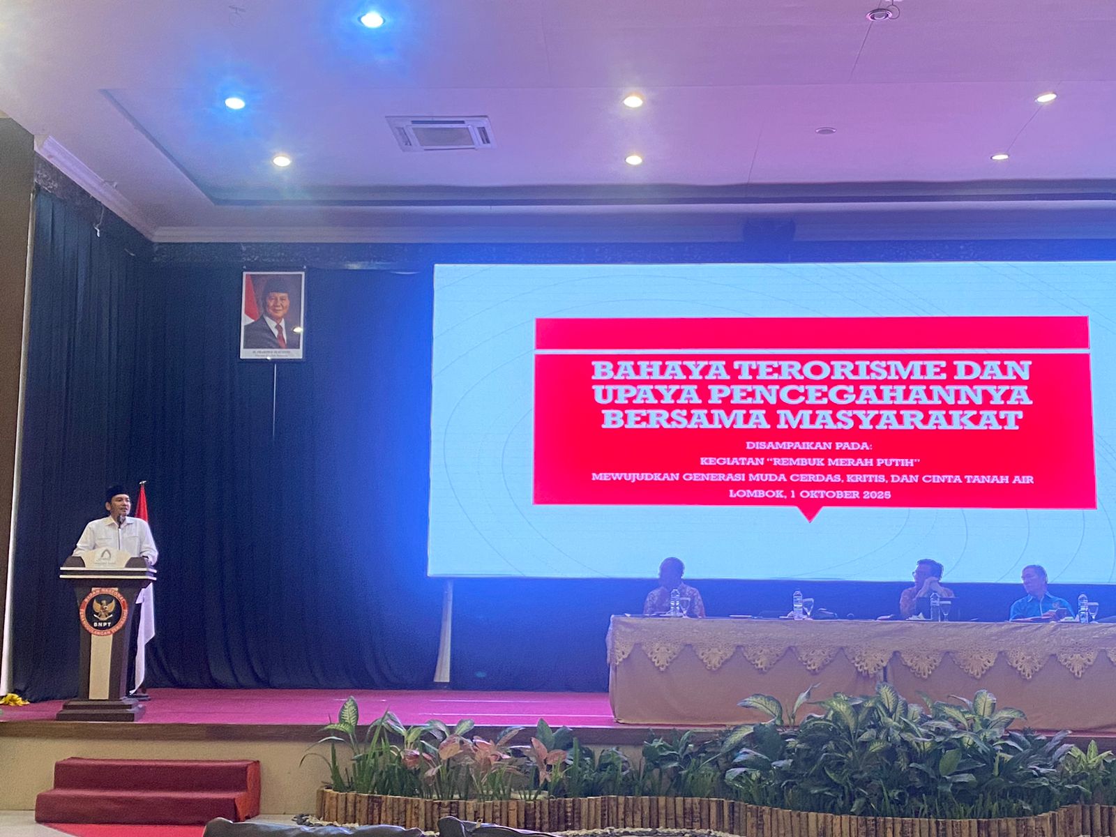 DPW ABI NTB Urun Rembuk dalam Forum FKPT untuk Pemuda Cerdas dan Moderat