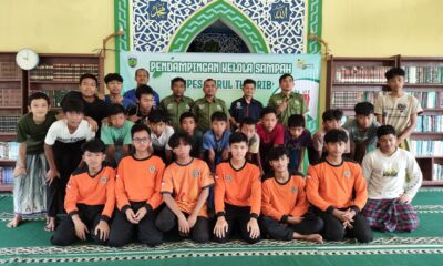 Santri Darut Taqrib dan ABI Responsif Belajar Kelola Sampah dari DLH Jepara