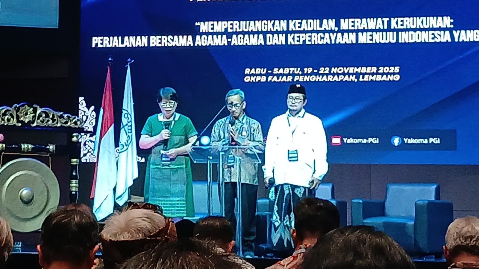 Ketua HMP ABI Wakili Islam dalam Doa Pembuka Seminar Nasional Agama-Agama PGI