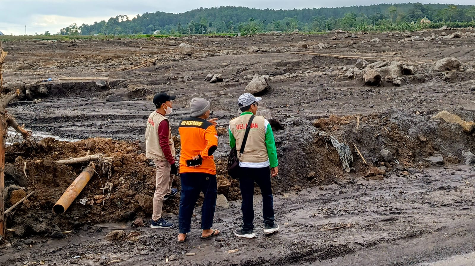 ABI Responsif Lakukan Assessment Kedua Pascaerupsi Semeru di Sapiturang
